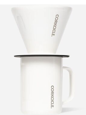 Corkcicle Pour Over with Coffee Mug/Cup set